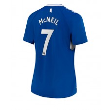 Everton Dwight McNeil #7 Hemmatröja Dam 2022-23 Korta ärmar